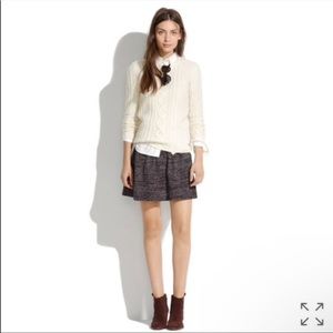 NWT!!!Madewell tweed skirt size 2